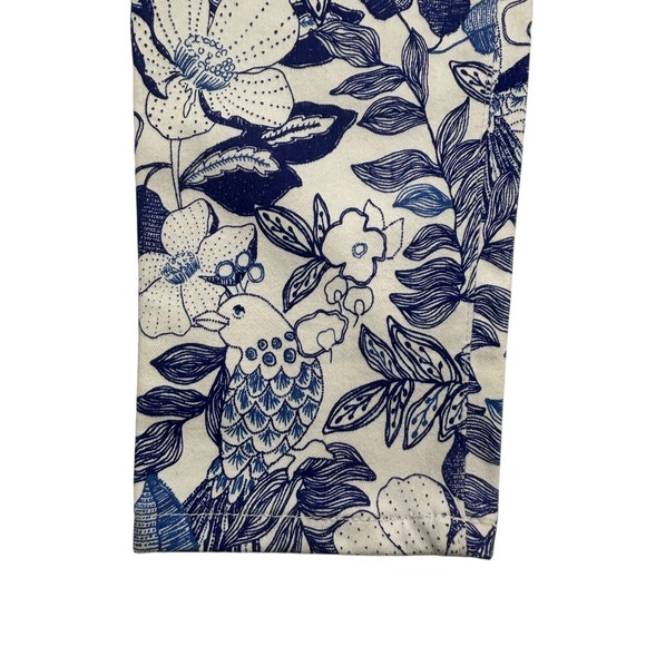 Vineyard Vines Womens Size 6 Skinny Jeans White Cap Cordia Floral Print New NWT - Picture 9 of 16